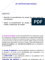 2.2 Prueba de Hipótesis Media y Dif. Mediasen Los PDF