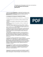 Carta Apresetacao Servicos de Auditoria