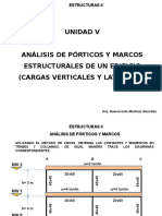 Análisis Marcos Cargas Verticales Viento y Sismo Ejemplos Mayo17