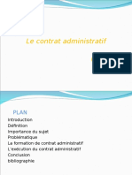 Contrat Administratif