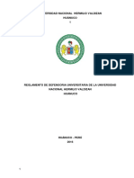 Reglamento Defensoria Universitaria-Unheval 2016 PDF