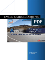 Civil 3d - Google Earth Pro Civil 3d & Google Earth Pro Aplicado Al Diseño Geométrico de Carreteras