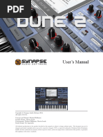 DUNE 2 Manual PDF