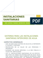 Berrios, Jorge. Curso Instalaciones Sanitarias