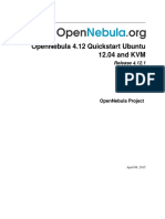 Opennebula 4.12 Qs Ubuntu KVM Guide PDF