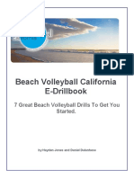 Beach Volleyball California E-Drillbook: 7 Great Beach Volleyball Drills To Get You Started