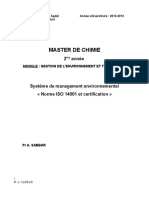 Polyc. Cours Systeme de Manag. Environ. - Master2 - PDF