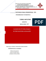 Probabilidad y Estadistica