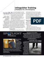 Bullex Nov 09 Fire Extinguisher Training