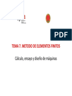 Tema 7 - Metodo de Elementos Finitos