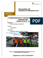 Topo II Informe 2 - Levantamiento Por Radiacion