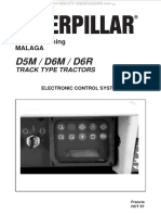 Manual Electronic Control System Caterpillar d5m d6m d6r Track Type Tractors Components Sensors Valves