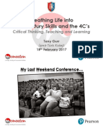 ITK Conference Keynote 01 (21C Skills 4Cs and CT) 180217 TG