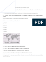 Questões de Geografia