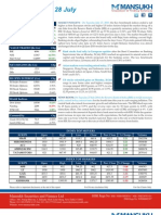 Indian Stock Market Outlook by Mansukh Investment & Trading Solutions 28/7/2010