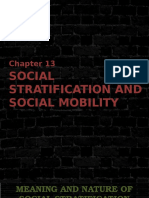 Chapter 13 - Social Stratification and Social Mobility