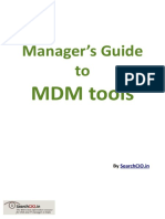 Manager's Guide To MDM Tools PDF