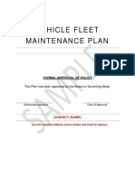 Attachment 4 - Sample Vehicle Fleet Maintenance Plan PDF