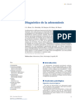 Diagnóstico de La Adenomiosis PDF