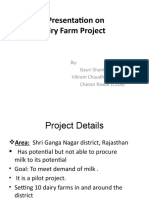 Project Presentation On Dairy Farm