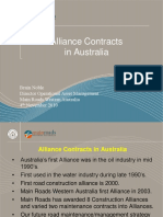 Alliance Contracts in Australia PDF