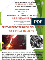 2.1 Generalidades Del Tratamiento Térmico Del Acero