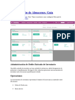 Odoo Gestión de Almacenes