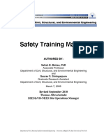 Safety Training Manual