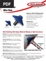 Silo Fluidizer Mini Disk: Mini Fluidizing Disk Keeps Material Moving in Tight Curvatures