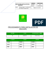 Hse-Pr-009 Procedimiento para Enchape