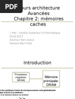 Chapitre3 Les Mémoires Caches 2017