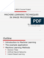 Machine Learning Techniques in Image Processing: CSCI 8810 Course Project