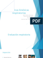 Técnicas Kinésicas Respiratorias