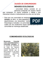 Ecología Comunidades