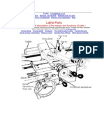 Lathe Parts: - Being A Brief Description of The Names and Functions of Parts