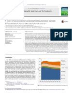 0 A Review of Unconventional Sustainable Building Insulation Materials