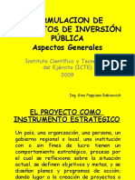 Aspectos Generales Inversión Publica