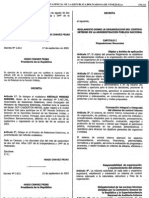 ++reglamento Sobre La Organizacion Del Control Interno en La Administracion Publica Nacional