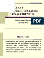 Causas y Consecuencias de Los Accidentes