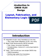 Introduction To Cmos Vlsi Design: Layout, Fabrication, and Elementary Logic Design