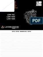 Owner Manual-Spare Parts Manual Lombardini 