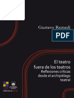 Remedi El Teatro Fuera de Los Teatros