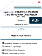 MCO Three-Year Cost Report