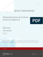 Reapropiaciones de La Danza Butoh en Argentina