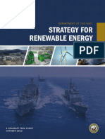 Strategy For Renewable Energy