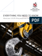 LOLER Lifting Equipment Inspection Duties Ebook