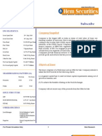 SKS IPO Analysis