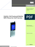 Stylish, Full-Featured Mobile Wifi Phone For Voip Service: Product Data Wireless-G Ip Phone