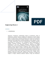 Engineering Physics 1: 1. Interference