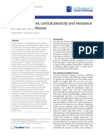 Cognitive Reserve, Cortical Plasticity and Resistance To Alzheimer's Disease